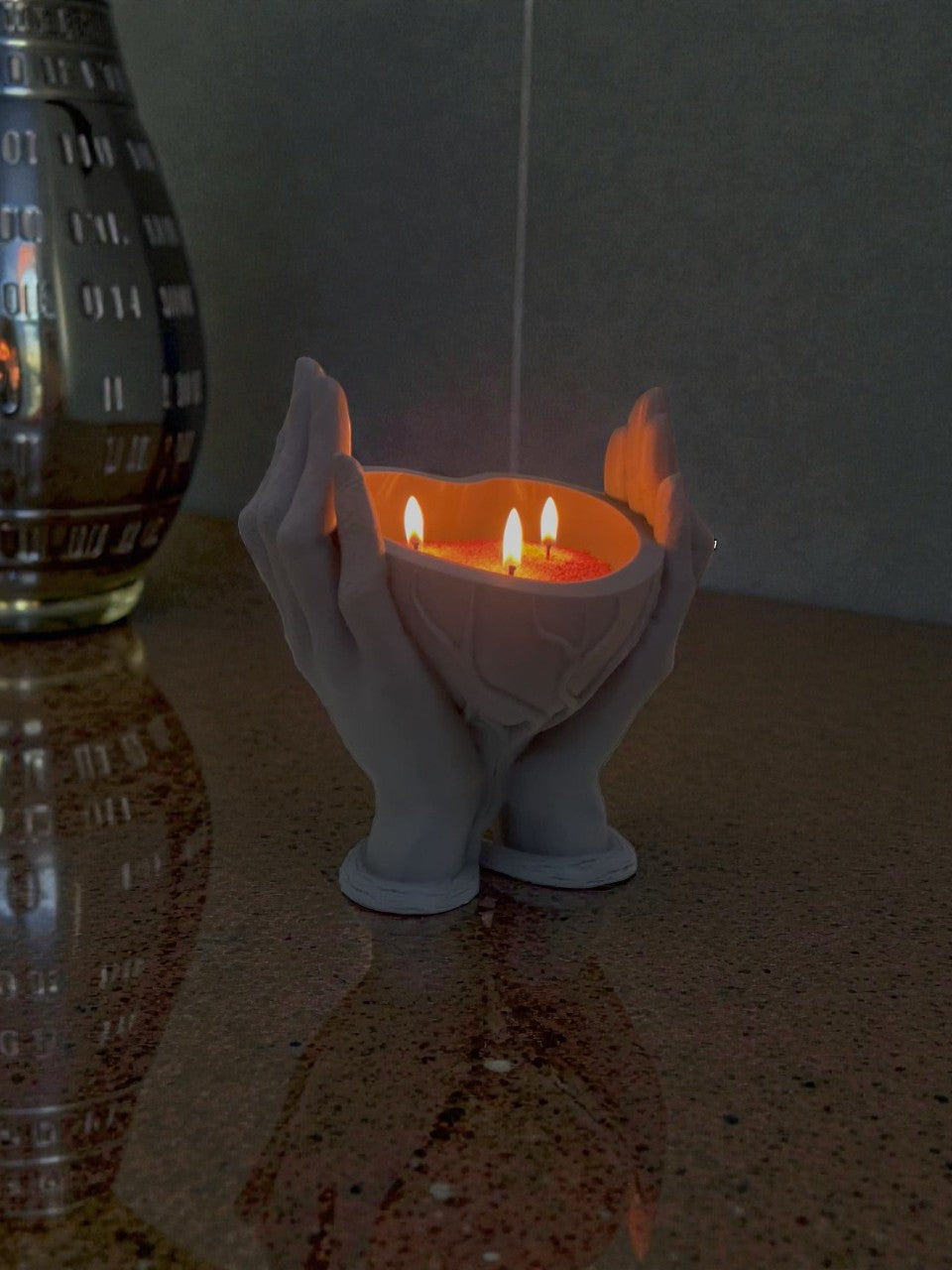 Heart’s Haven candles holder