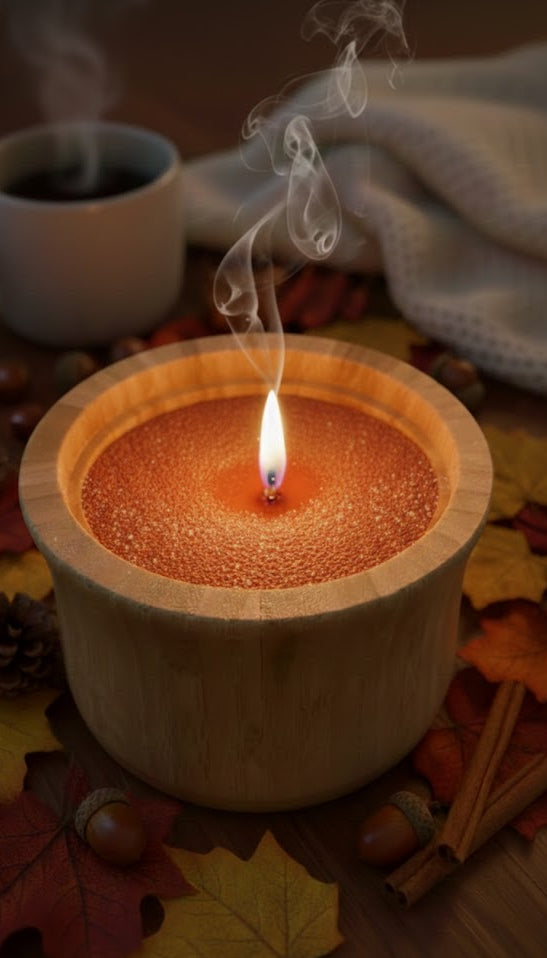 Nature & Wood Candle holders