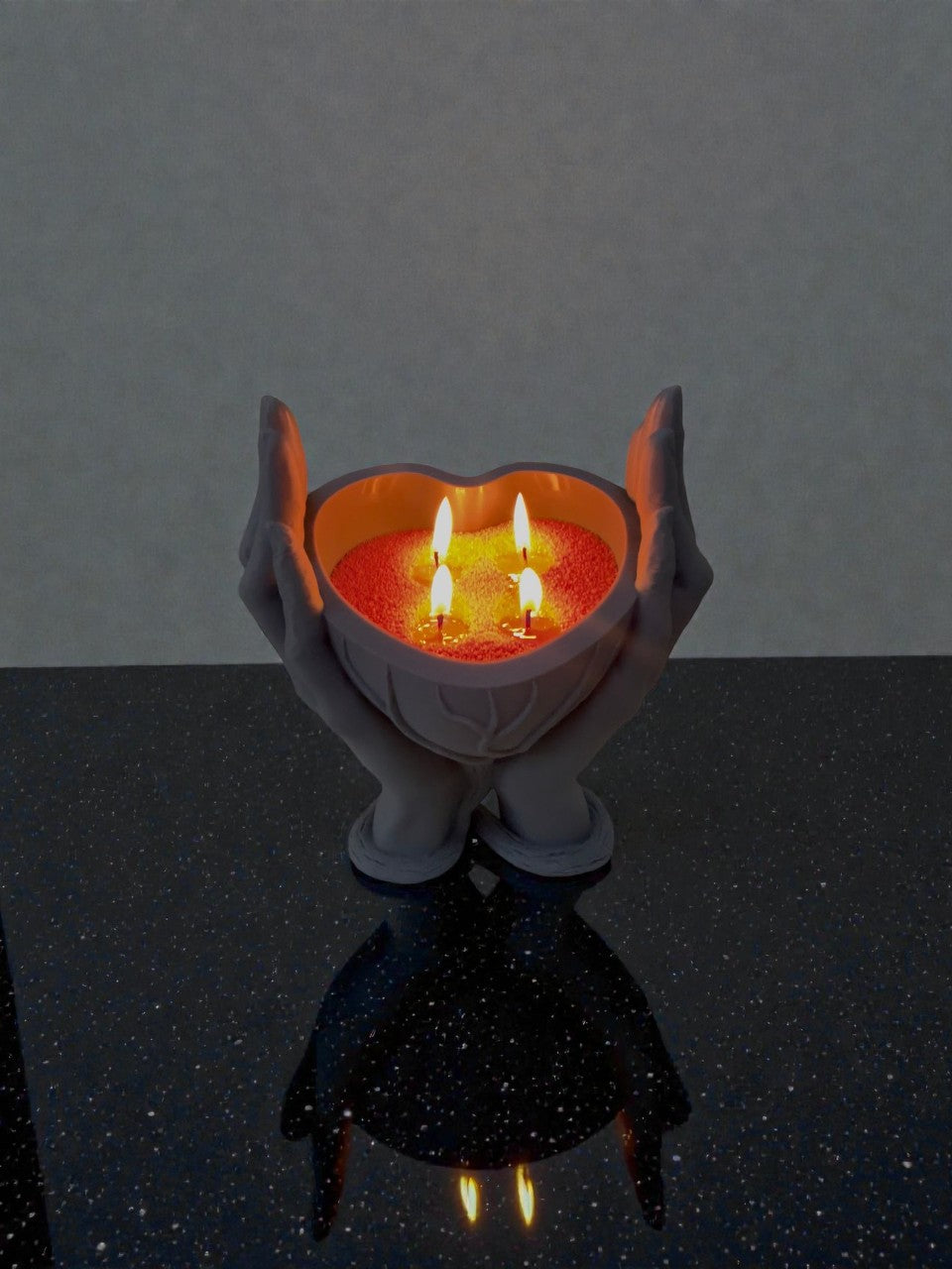 Heart’s Haven candles holder