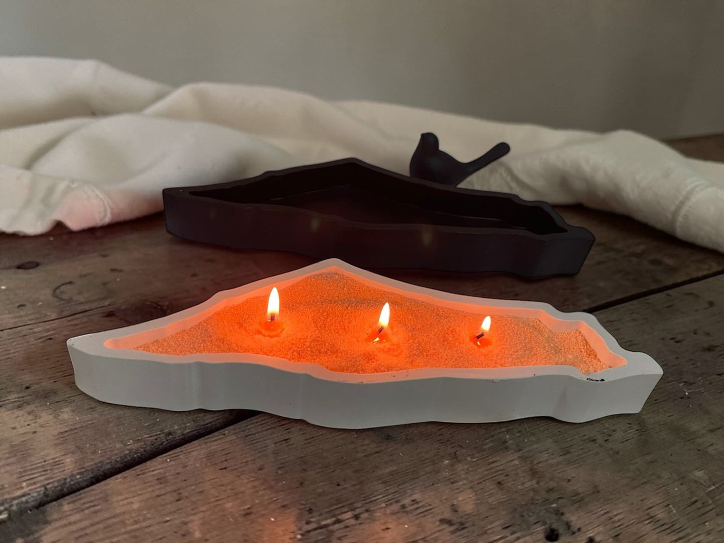 Palestine sand candle holder