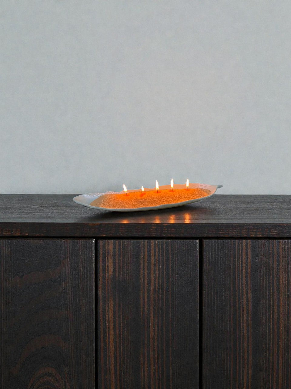 Premium Glass Sand Candle Holder